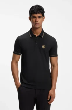 The Open Active Paddy polo shirt in performance piqué