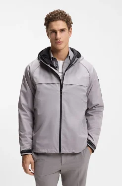 Three-in-one hooded jacket with detachable inner