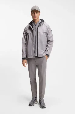 Three-in-one hooded jacket with detachable inner