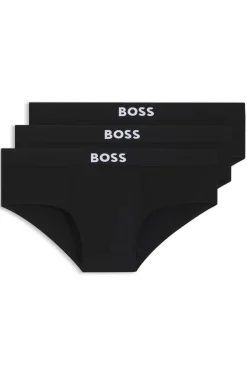 Three-pack low-rise briefs in stretch cotton