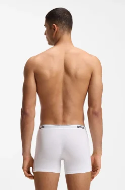 Three-pack of boxer briefs in stretch cotton