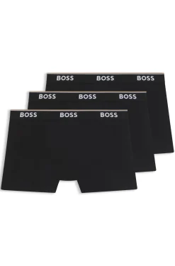 Three-pack of boxer briefs in stretch cotton