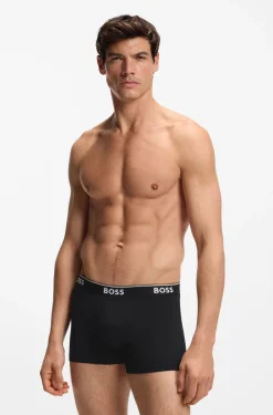 Three-pack of boxer briefs in stretch cotton