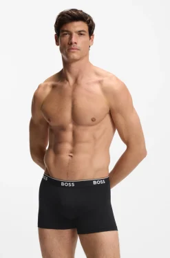 Three-pack of boxer briefs in stretch cotton