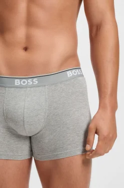 Three-pack of boxer briefs in stretch cotton