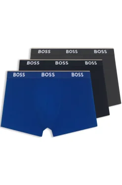 Three-pack of boxer briefs in stretch cotton