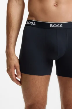 Three-pack of boxer briefs in stretch cotton