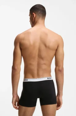 Three-pack of boxer briefs in stretch cotton
