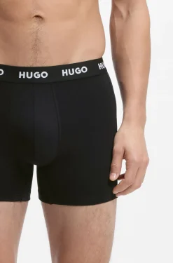 Three-pack of boxer briefs in stretch cotton