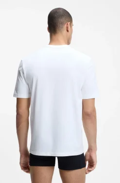 Three-pack of crew-neck T-shirts in cotton