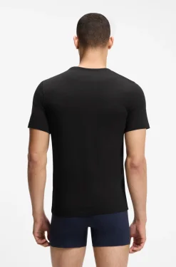 Three-pack of logo-embroidered T-shirts in cotton