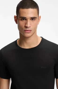 Three-pack of logo-embroidered T-shirts in cotton