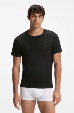 Three-pack of logo-embroidered T-shirts in cotton