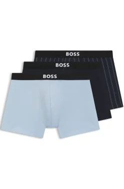 Three-pack of stretch-cotton boxer briefs