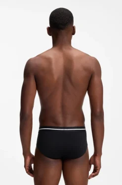 Three-pack of stretch-cotton trunks