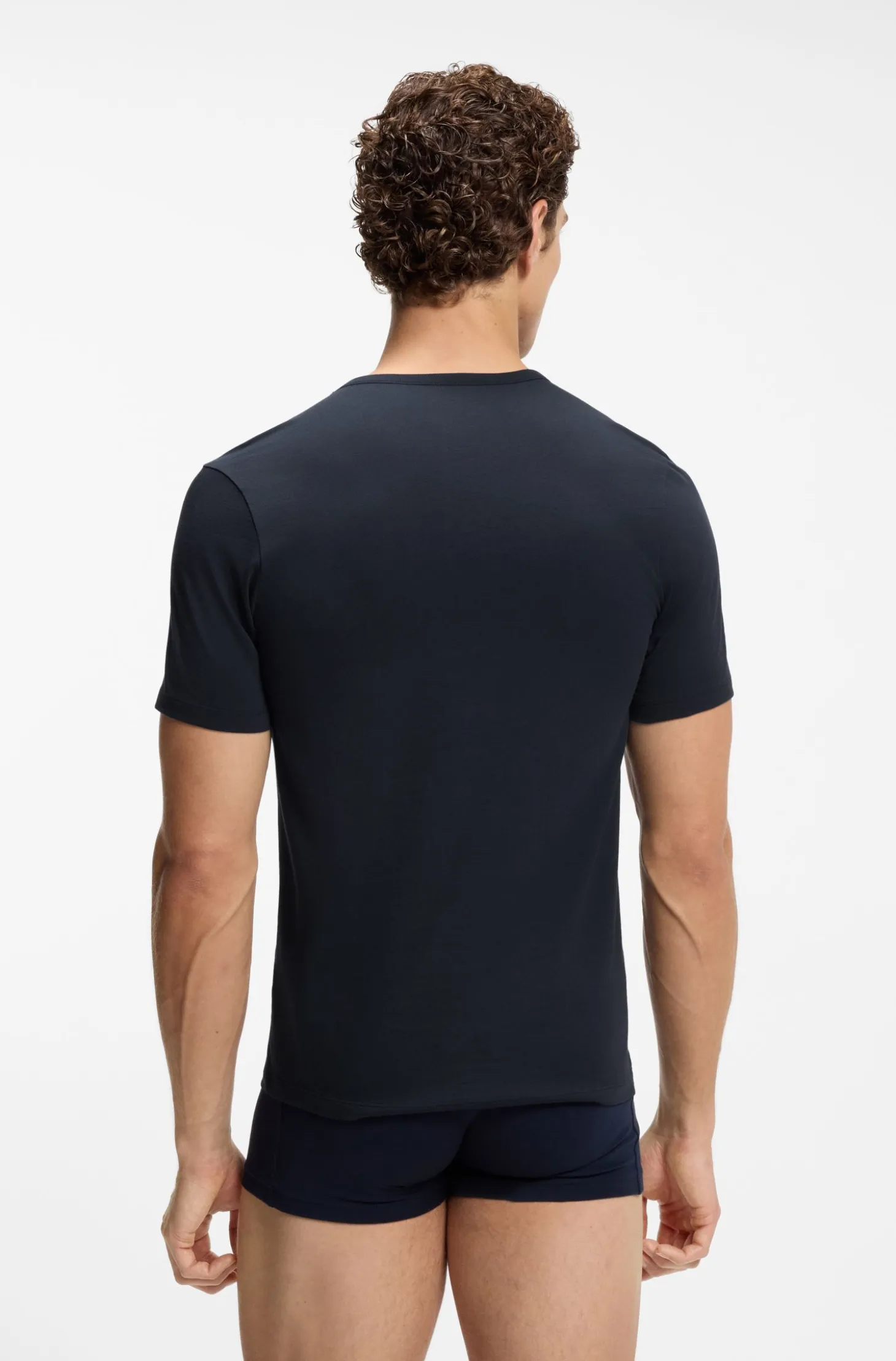 Three-pack of underwear T-shirts in cotton