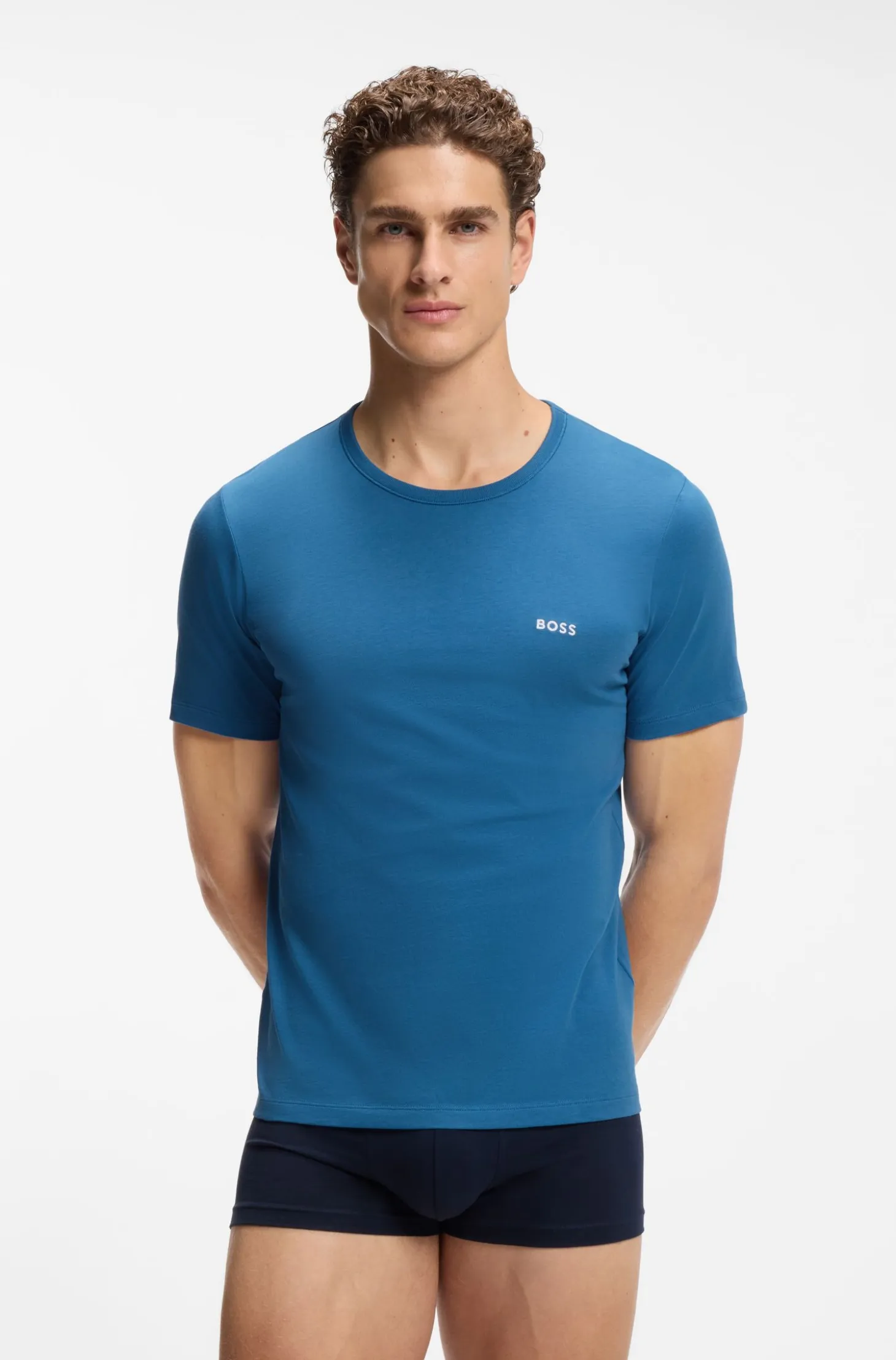 Three-pack of underwear T-shirts in cotton
