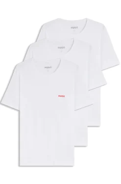 Three-pack of underwear T-shirts in cotton