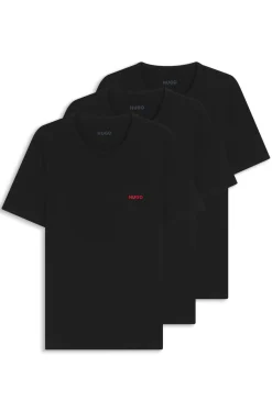 Three-pack of underwear T-shirts in cotton