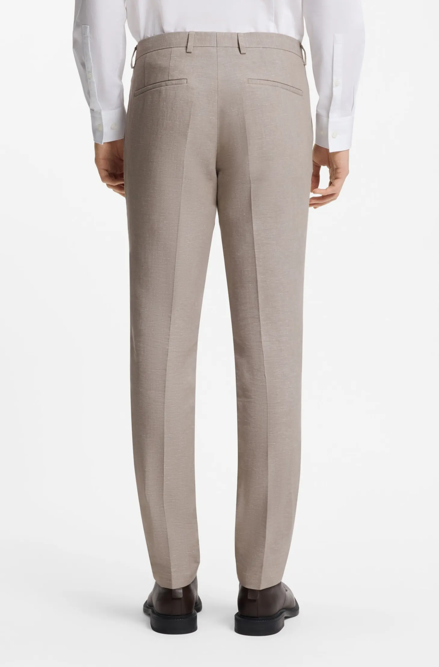 Three-piece extra-slim-fit suit