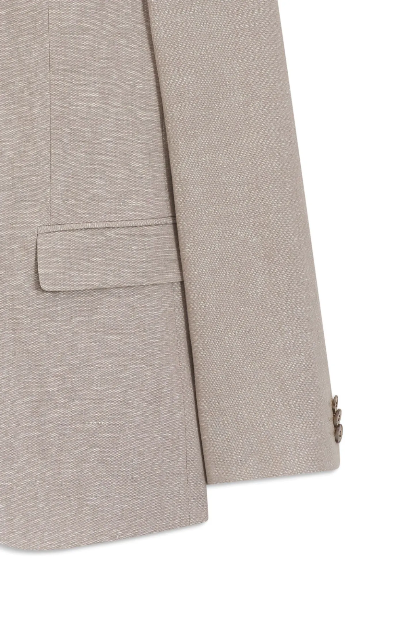 Three-piece extra-slim-fit suit