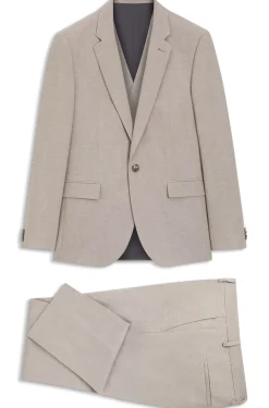 Three-piece extra-slim-fit suit