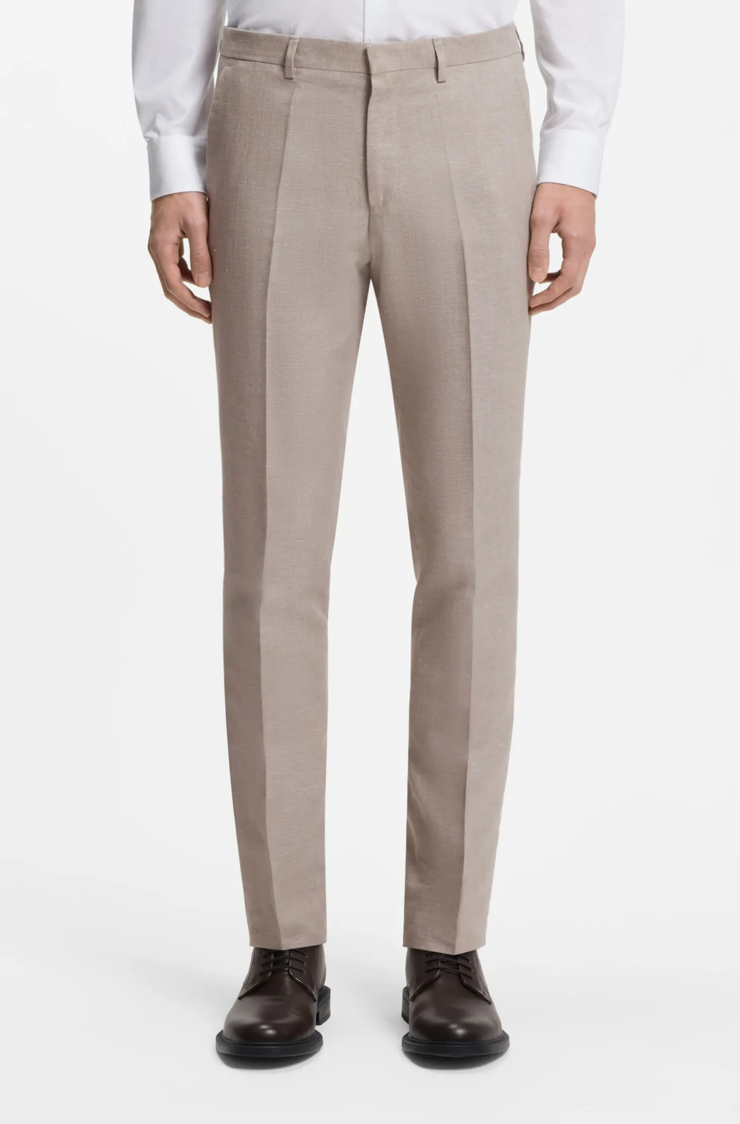 Three-piece extra-slim-fit suit