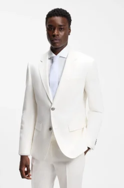 Tie in cotton and linen