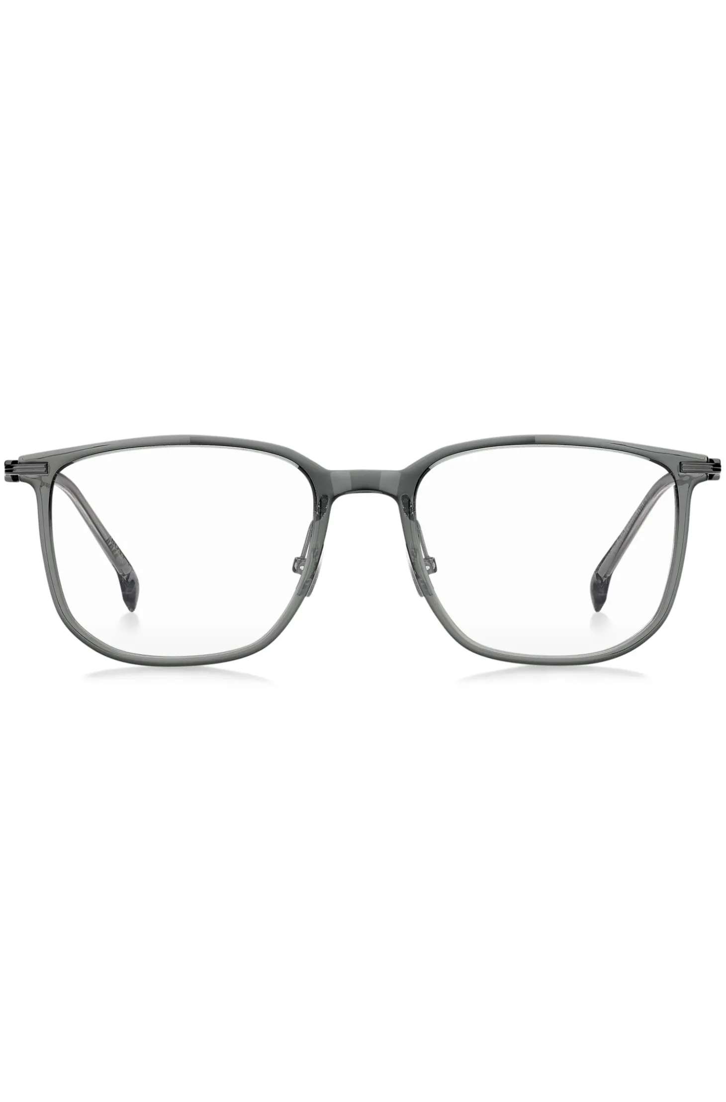 Titanium optical frames with lasered logo