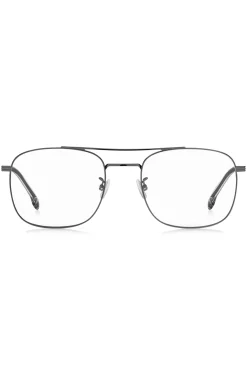 Titanium optical frames with double bridge