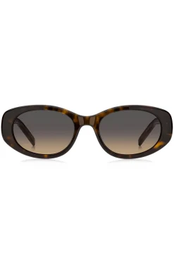 Tortoiseshell-acetate sunglasses with Double B monogram