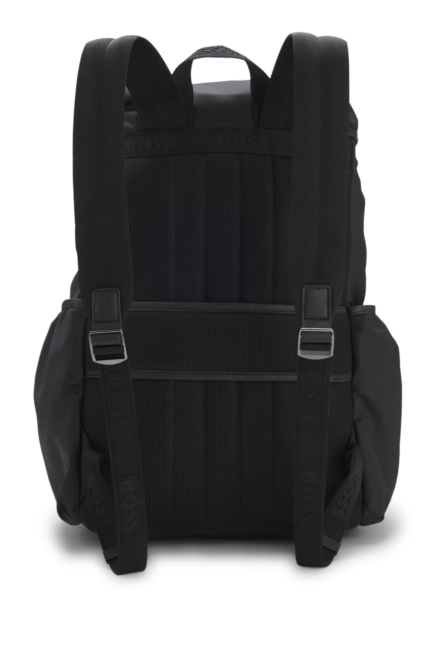 Twill backpack with Double B monogram