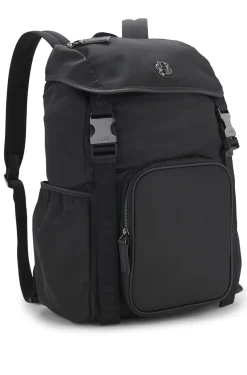 Twill backpack with Double B monogram