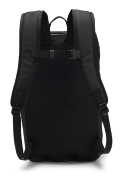 Twill backpack with stacked logo