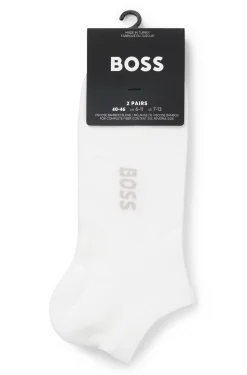 Two-pack of ankle socks in a bamboo blend