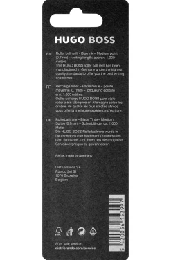 Two-pack of blue-ink rollerball pen refills