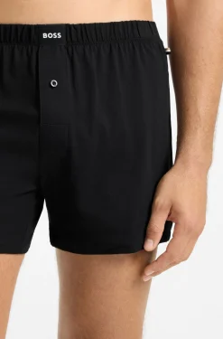 Two-pack of boxer shorts in stretch cotton