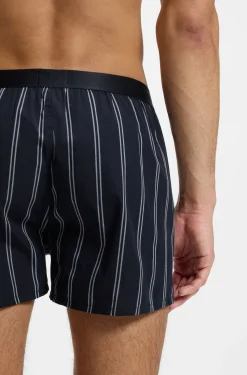 Two-pack of cotton pyjama shorts with logo waistbands