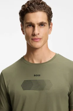 Two-pack of regular-fit T-shirts in stretch cotton