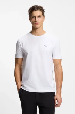 Two-pack of regular-fit T-shirts in stretch cotton