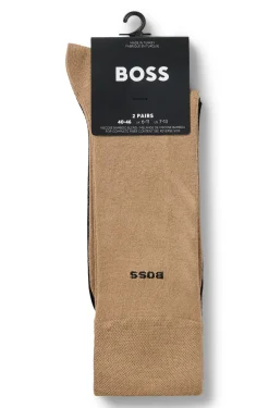 Two-pack of regular-length bamboo-blend socks