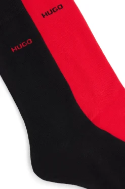 Two-pack of regular-length logo socks