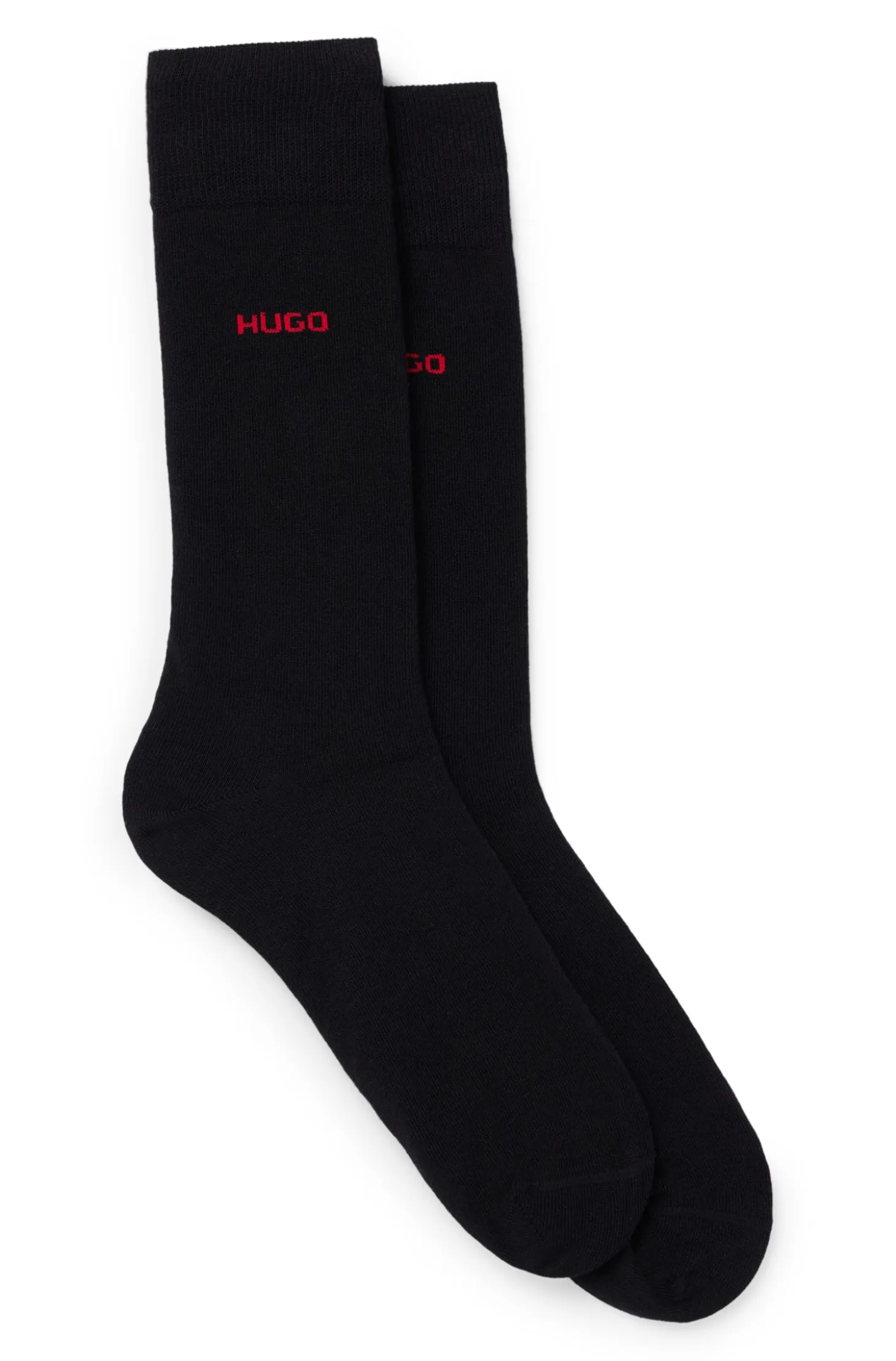 Two-pack of regular-length logo socks