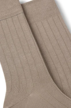 Two-pack of ribbed socks with signature-stripe details