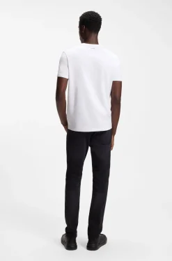 Two-pack of slim-fit T-shirts in stretch cotton
