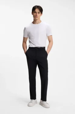 Two-pack of slim-fit T-shirts in stretch cotton
