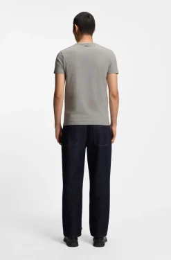 Two-pack of slim-fit T-shirts in stretch cotton
