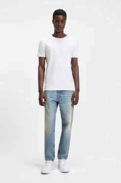 Two-pack of slim-fit T-shirts in stretch cotton