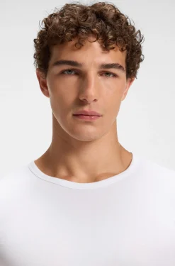 Two-pack of underwear T-shirts in stretch cotton