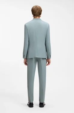 Two-piece extra-slim-fit suit in stretch fabric